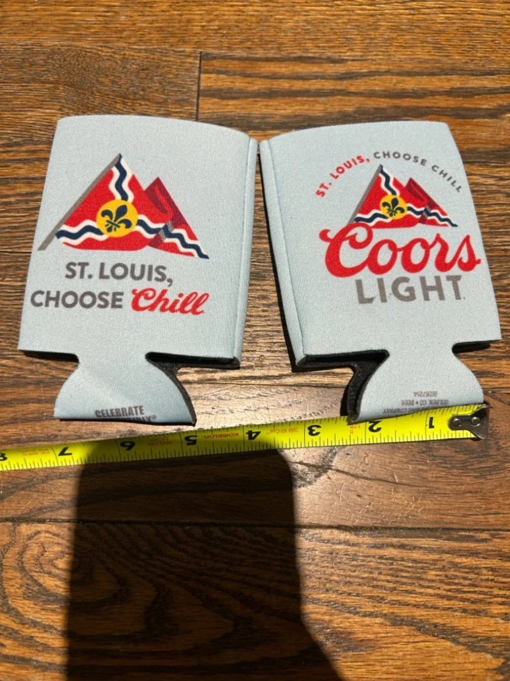 Coors Light St. Louis Choose Chill Blue Can Coolers (Set of 2)